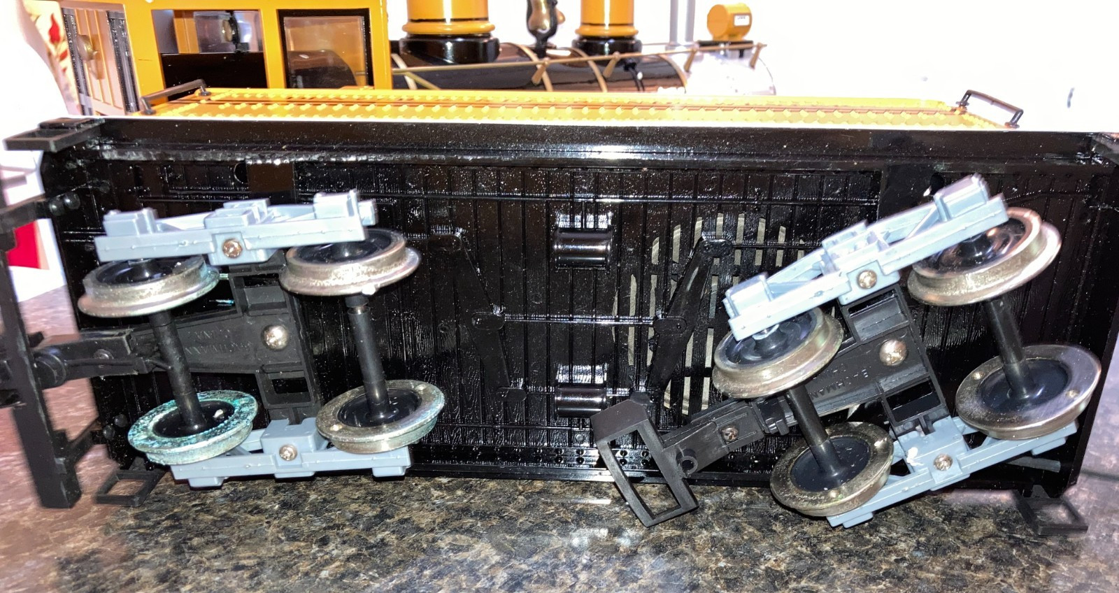 Bachmann “G” Gauge Silverton Flyer Steam Locomotive Freight Set #20141 Runs OB