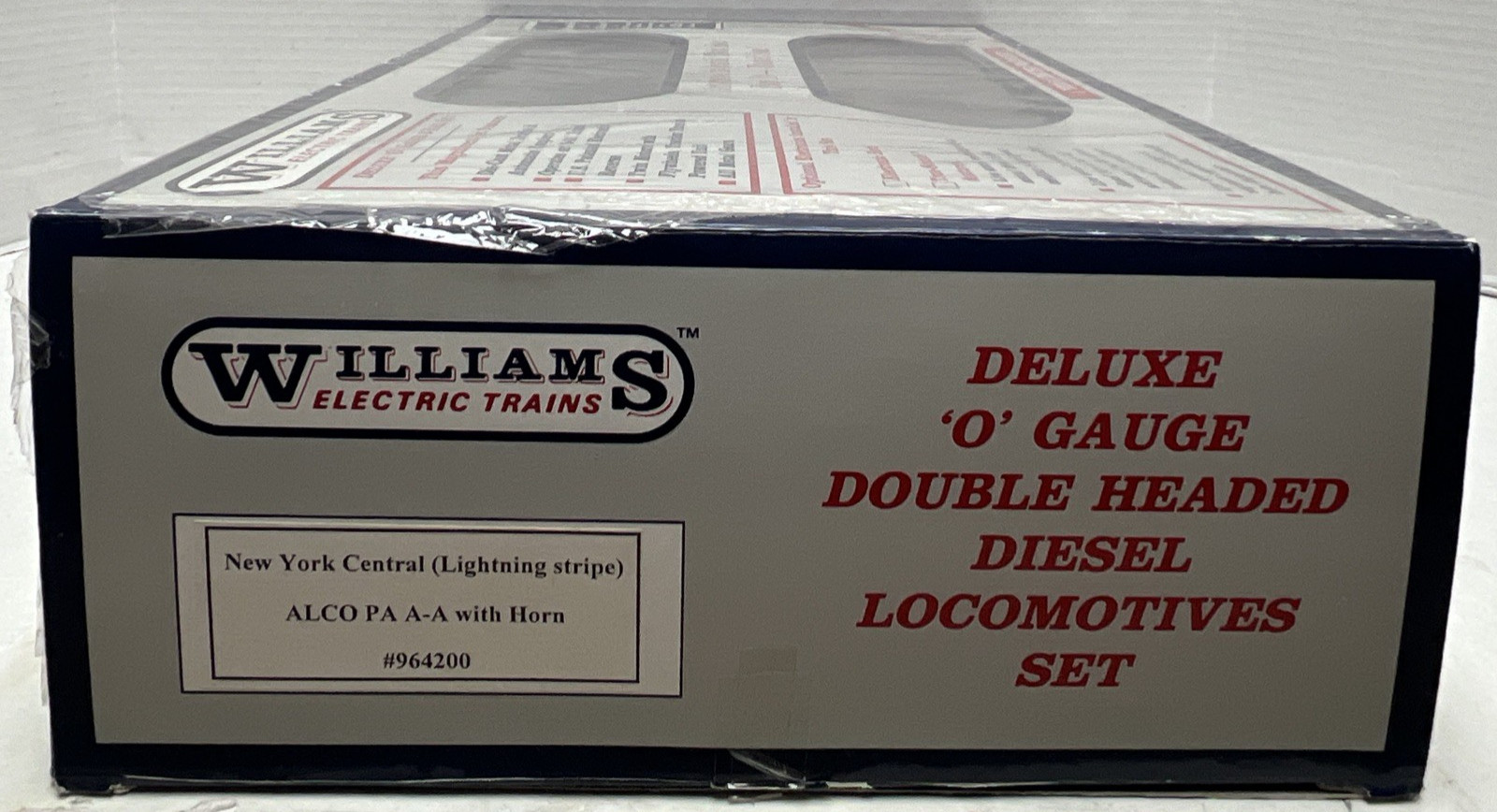 WILLIAMS #964200 NYC LIGHTNING STRIPE ALCO PA A-A POWER AND DUMMY WITH HORN NEW