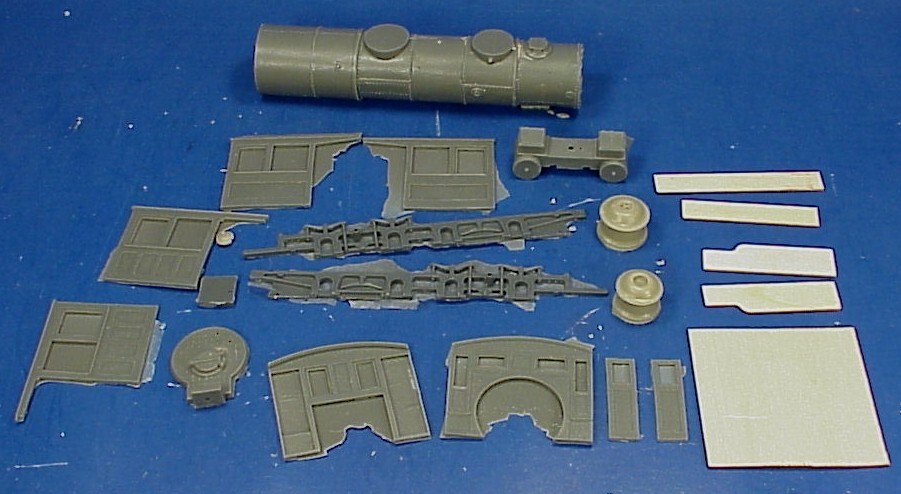 On3 RGS/D&RGW DERELICT C-16 2-8-0 STATIC SCENERY WISEMAN MODEL SERVICES KIT On30