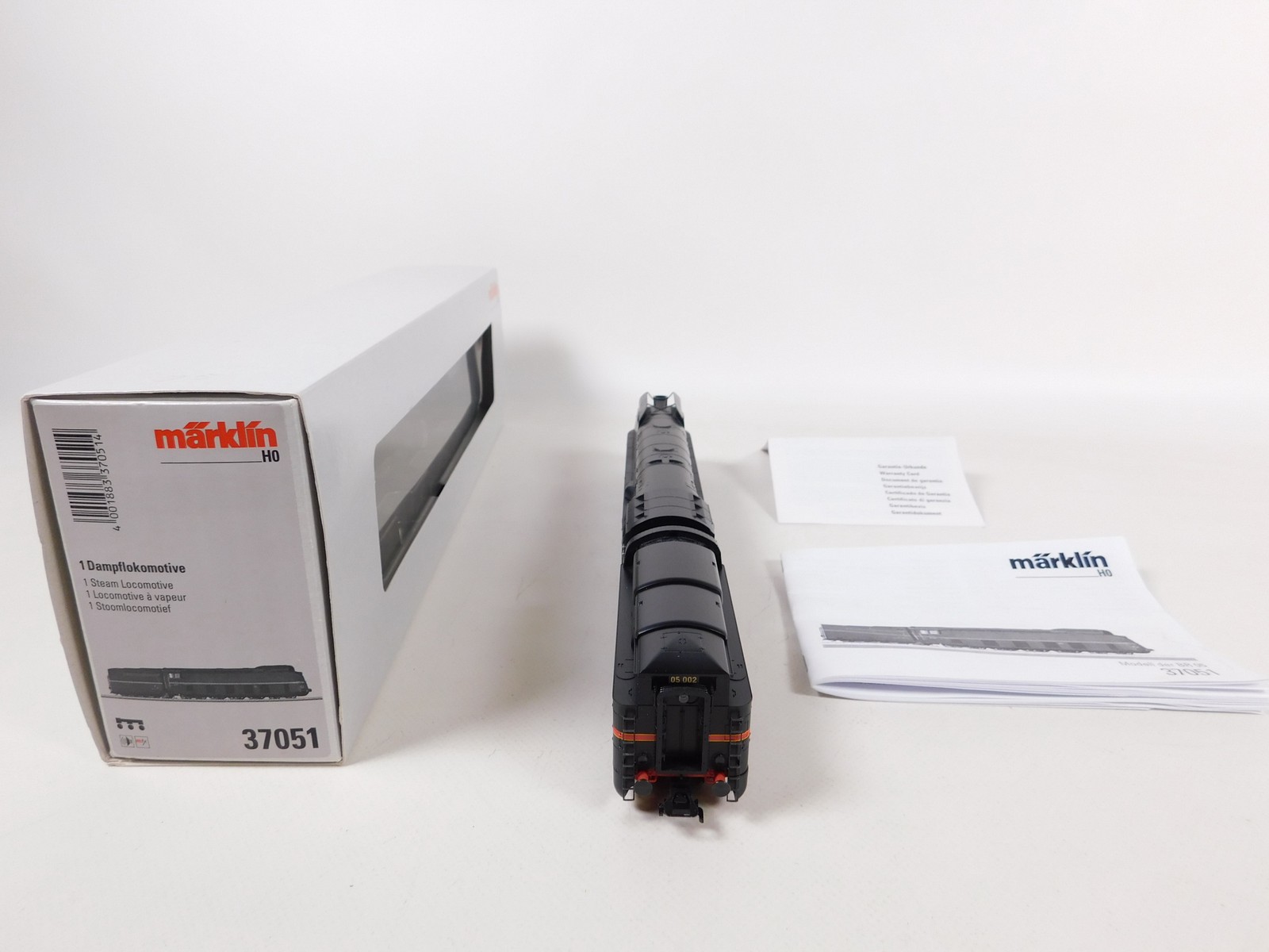 Märklin H0 MFX Digital Steam Locomotive 05 002 DRG Ep. II Sound