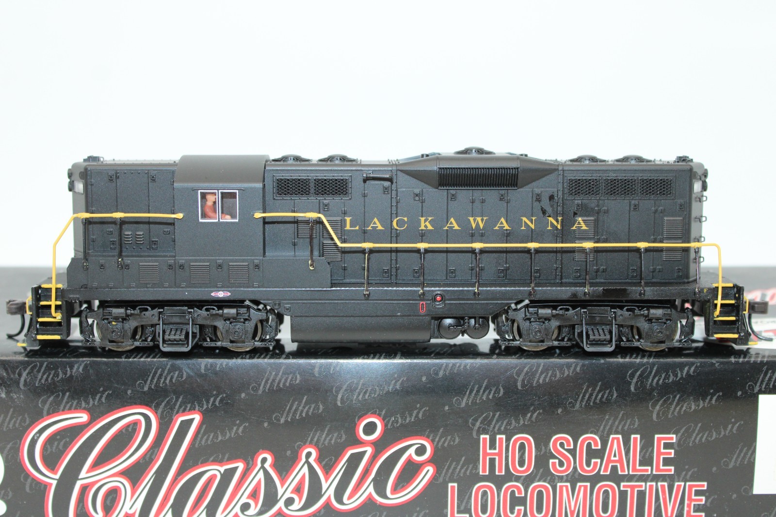Atlas Classic HO Scale Lackawanna EMD GP7 Diesel Locomotive No # DCC