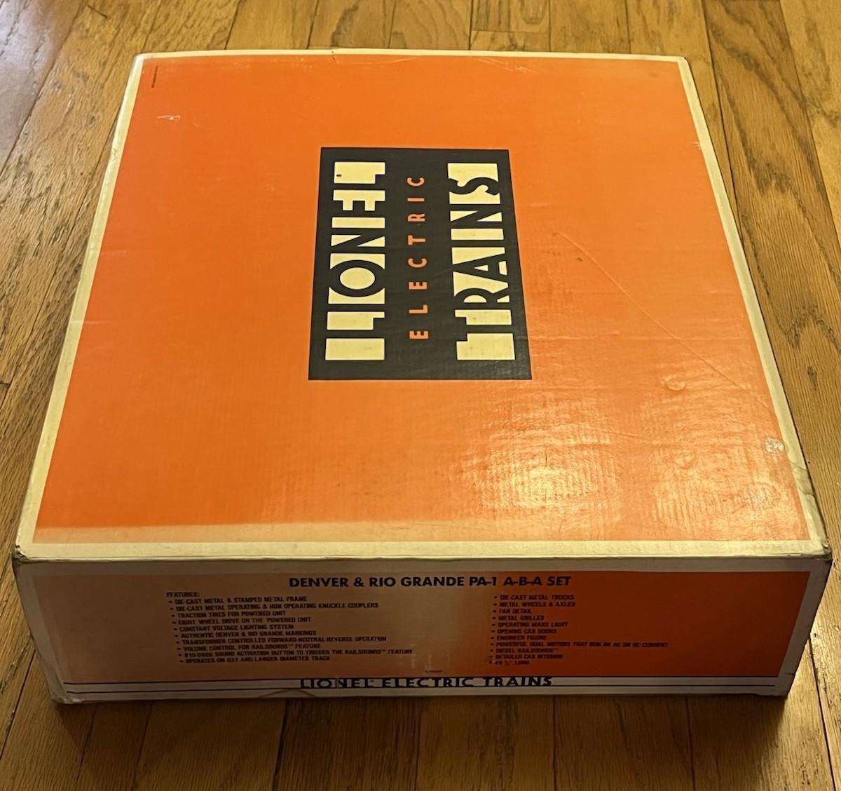 Lionel 6-18107 Denver & Rio Grande PA-1 A-B-A Diesel Engine Set 6001 6002 In Box