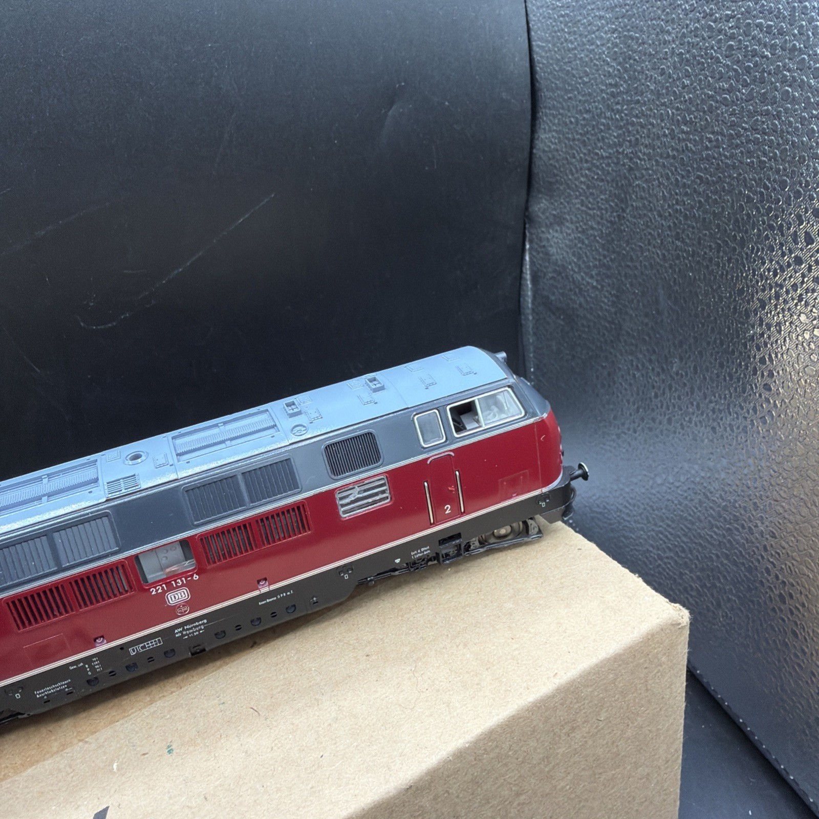 Fleischmann 4235 Diesel Locomotive Series 221 131-6 DB Gauge H0 Boxed (B) READ
