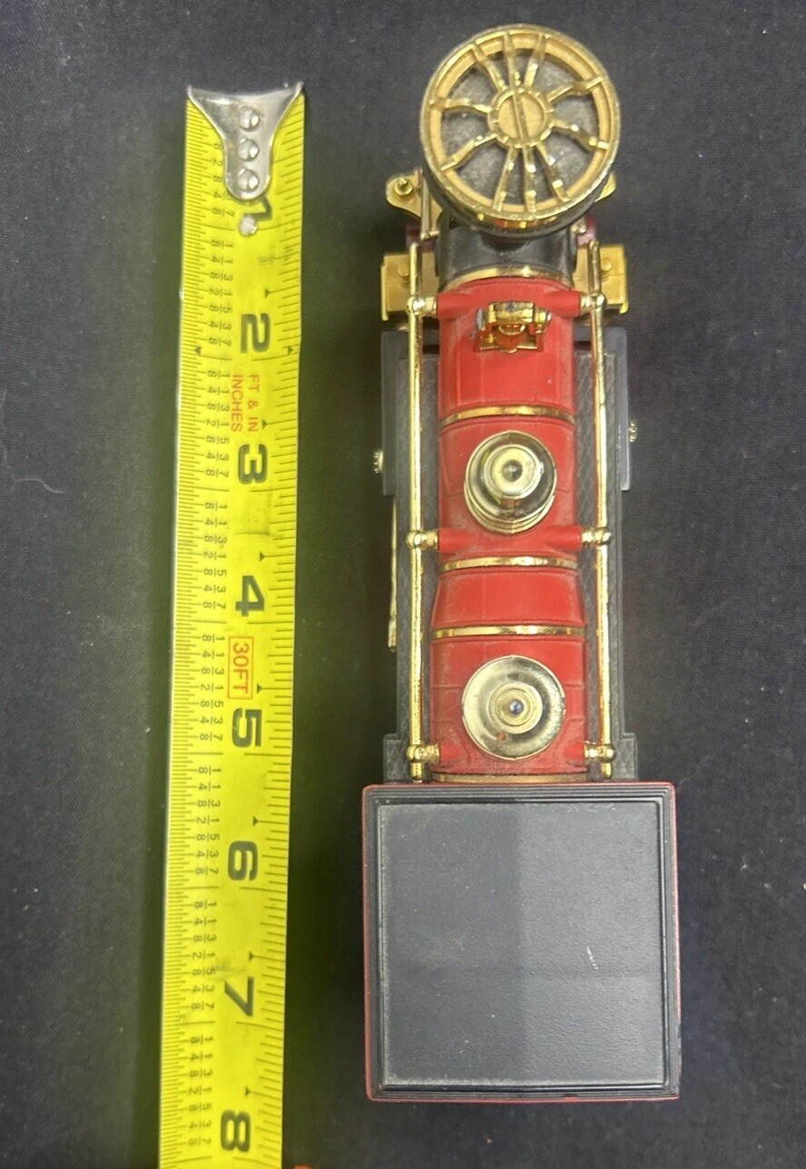 Vintage Model Train SS 7501 Steam Locomotive Burgundy Gold Black New