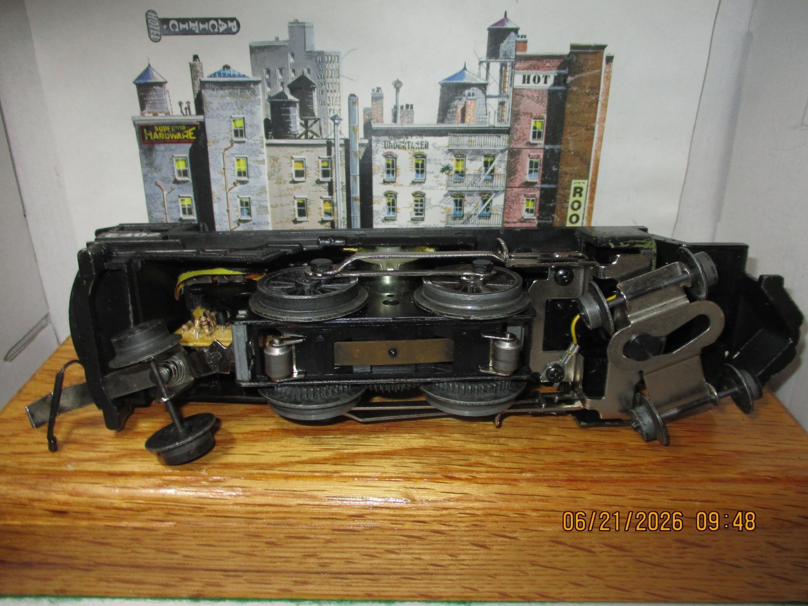 VINTAGE Lionel #8402 Reading DIE CAST Steam Locomotive~RUNS/LIGHTS/SMOKES