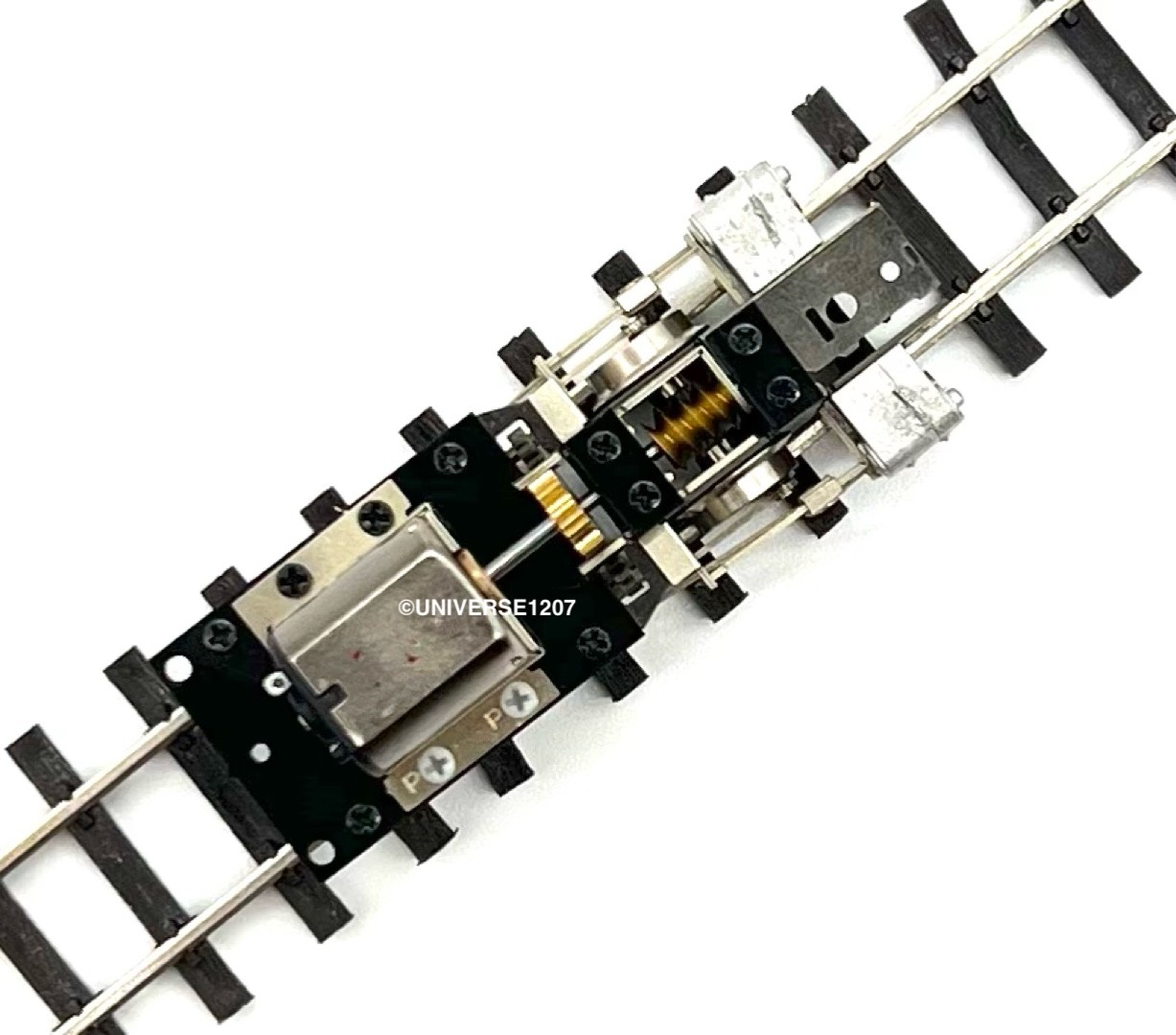 N/HOn30/HOe/009 Scale Aru 0-4-0 Steam Locomotive Power Drive Chassis 14mm/7mm