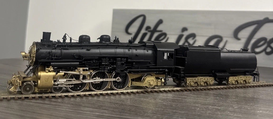 NJ Custom Brass HO Brass #ST-244 Pacific Southern Pacific 4-6-2 P-13 Black/DNR!