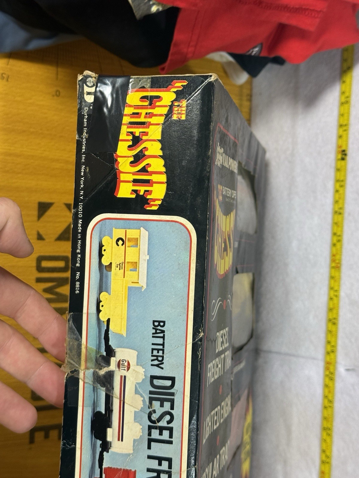 Vintage 1976-The Chessie Battery Diesel Train Set-Durham Rail Power NO.8816