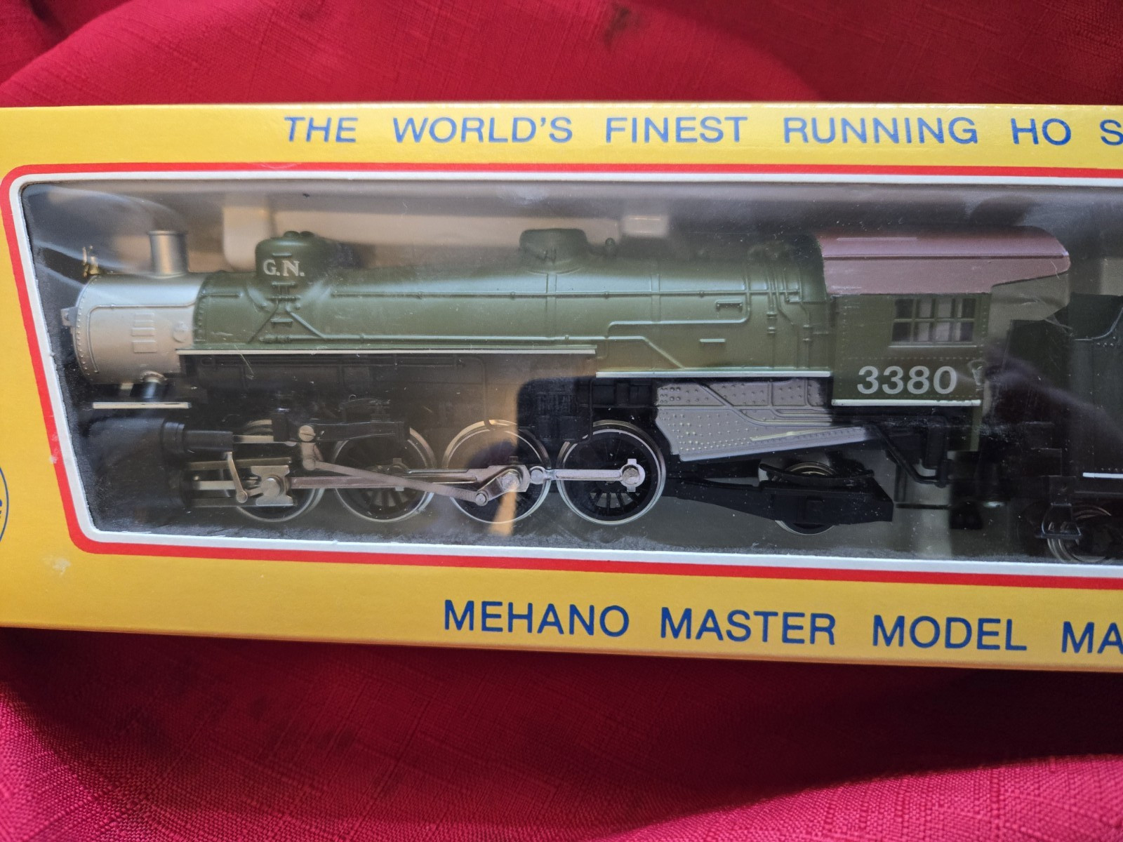 RSO Mehano Master Model Makers HO Great Northern #3380 4-6-2 Steam Engine DC