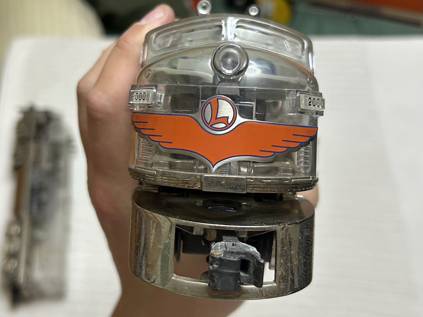 O Lionel 6-38151/2 Clear Can F3A Powered & Dummy Unit Set – (BG TESTED)
