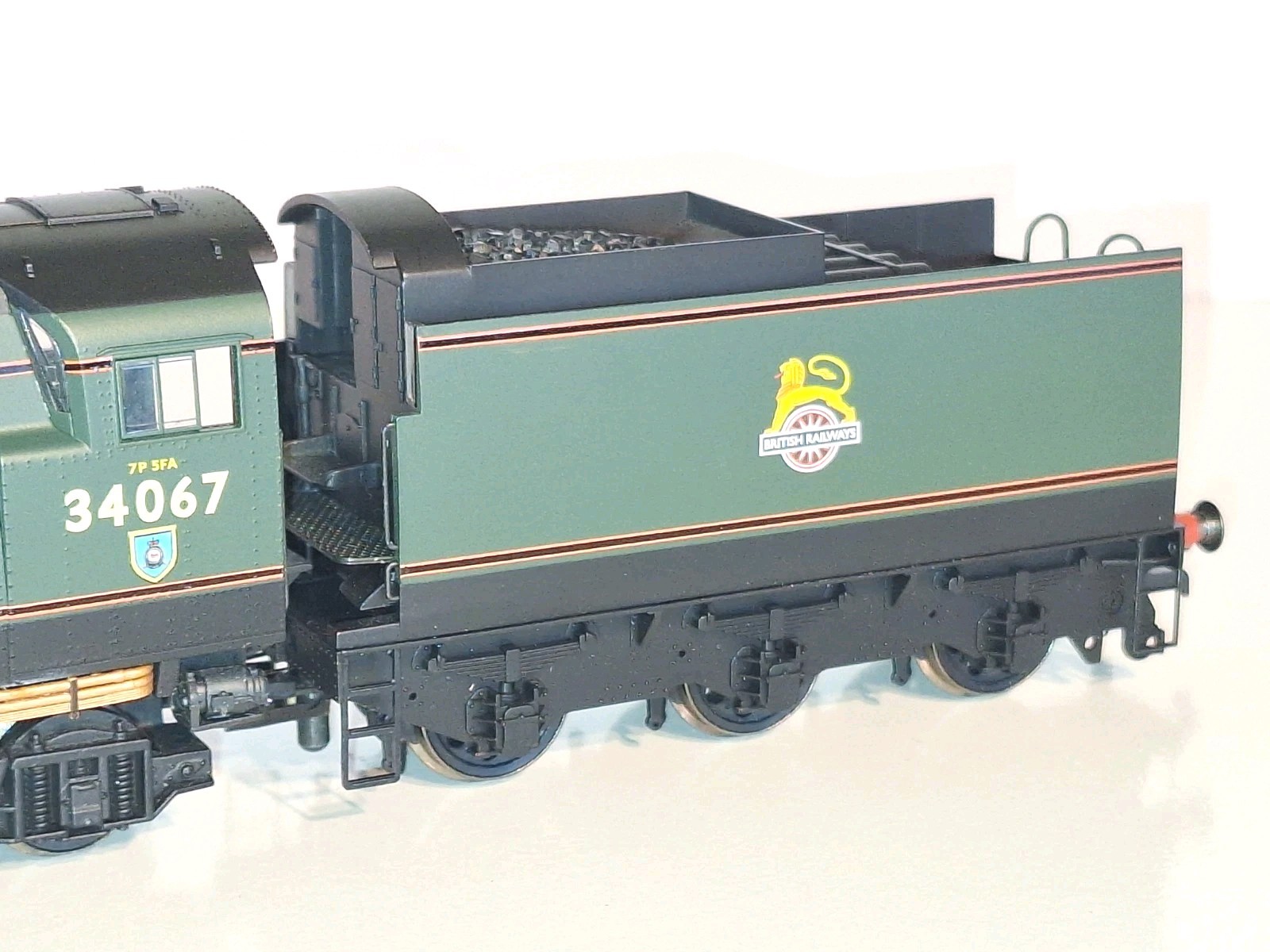 Hornby R2221 BR Tangmere 34067. New Old Stock. Mint Cond. Boxed. 2 Rail DC. OO
