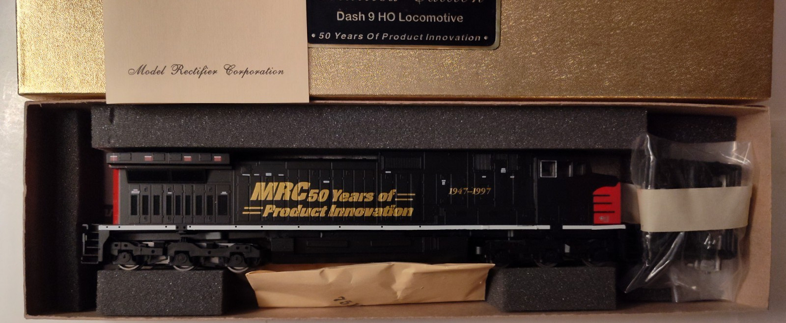 HO Scale MRC Limited Edition 50th Anniversary Locomotive New no 1947 Vintage