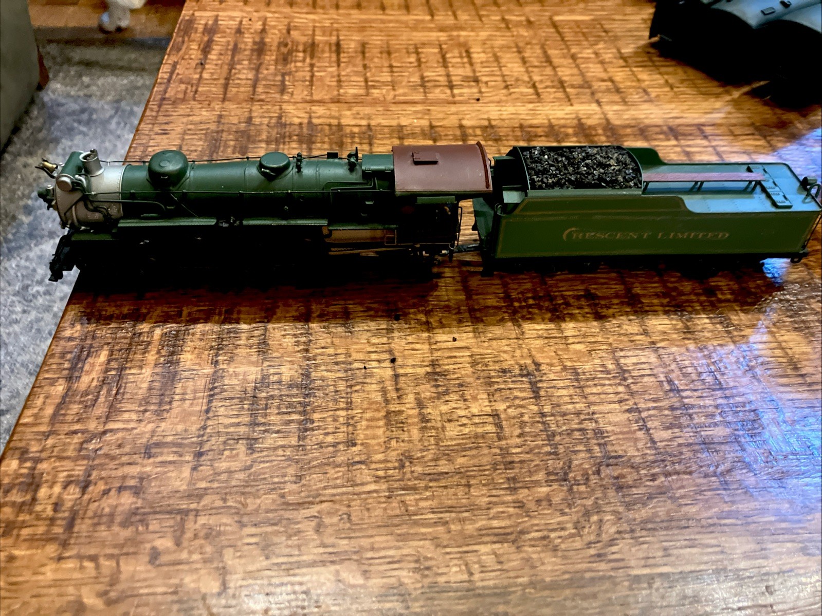 United Models HO Scale BRASS Southern 4-6-2 Steam Loco & Tender #1409- Painted