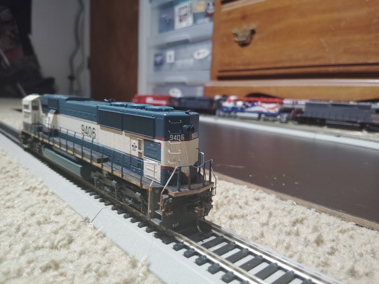 HO Athearn BNSF SD70MAC 9406 DCC With SOUND