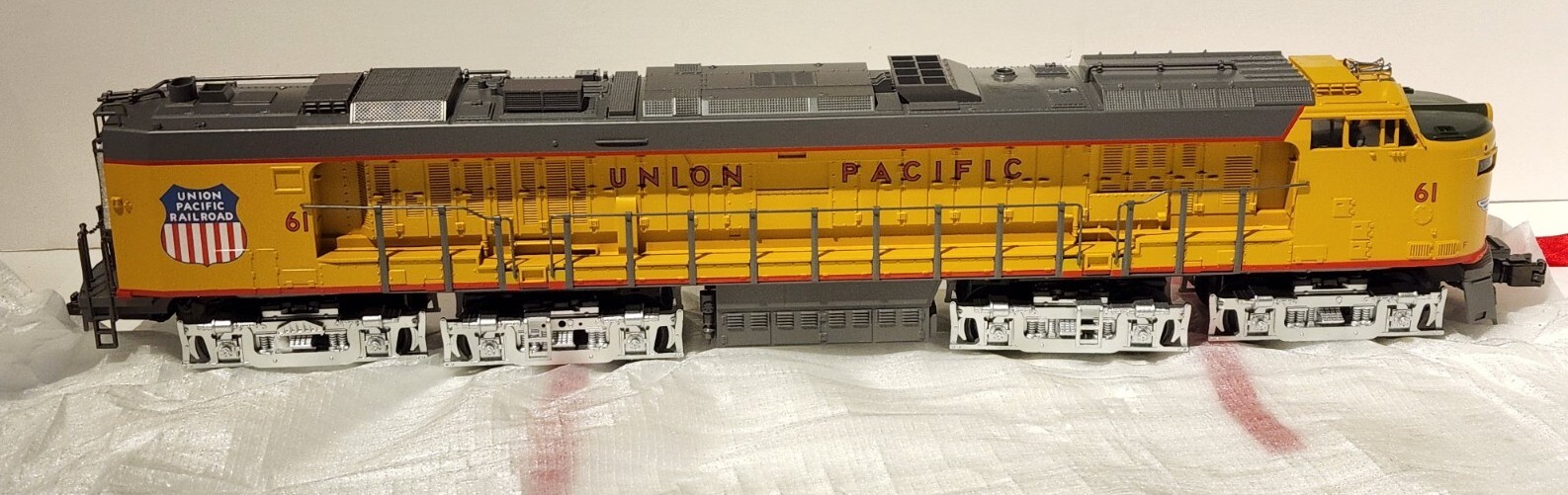 MTH O Scale Premier Veranda Turbine Union Pacific #61 – 3 Rail