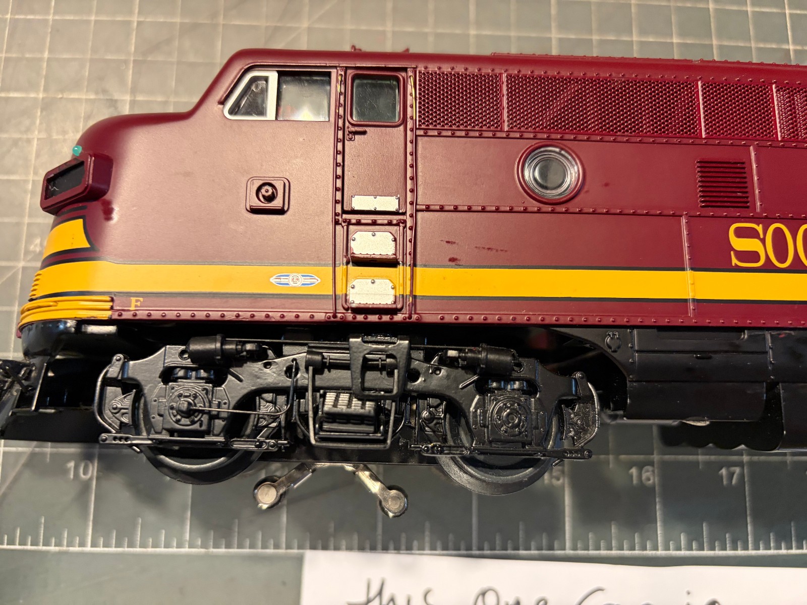 MTH O Train SOO F3 DIESEL 201A MASTER POWER LOCOMOTIVE from ABA 20-20404-1 Set C