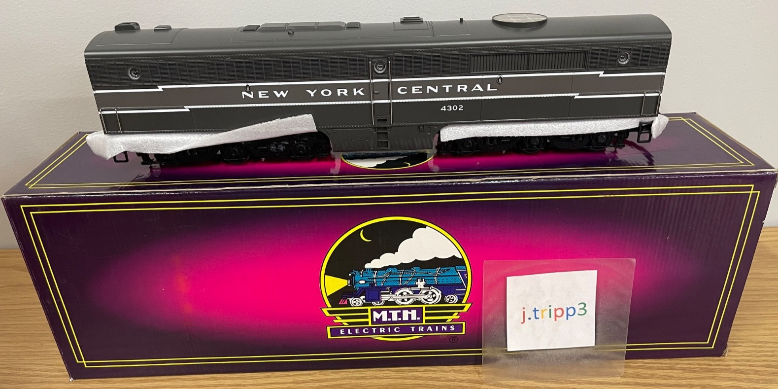 MTH Premier New York Central NYC Alco PA B-Unit Diesel Non-powered O Scale Train
