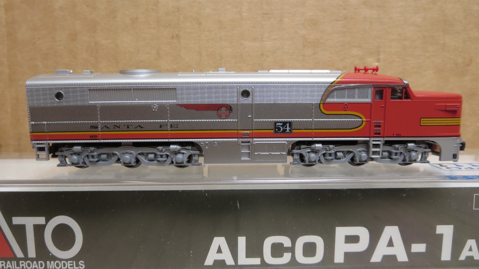 KATO 176-4102 54L 52 Santa Fe Warbonnet PA ABA Three Loco Set N-Scale LN