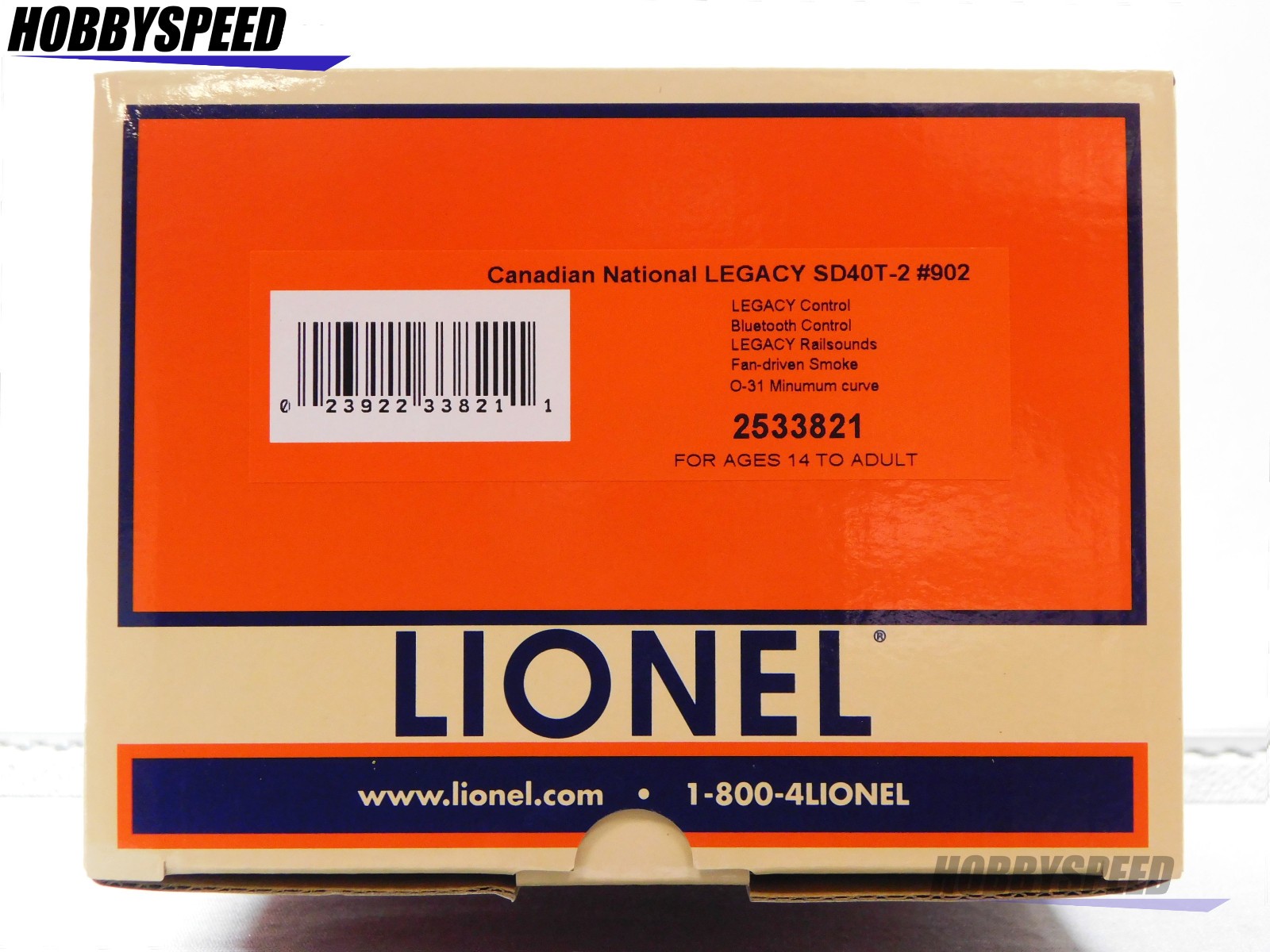 LIONEL BTO CANADIAN NATIONAL LEGACY SD40T-2 DIESEL ENGINE O GAUGE 2533821 NEW