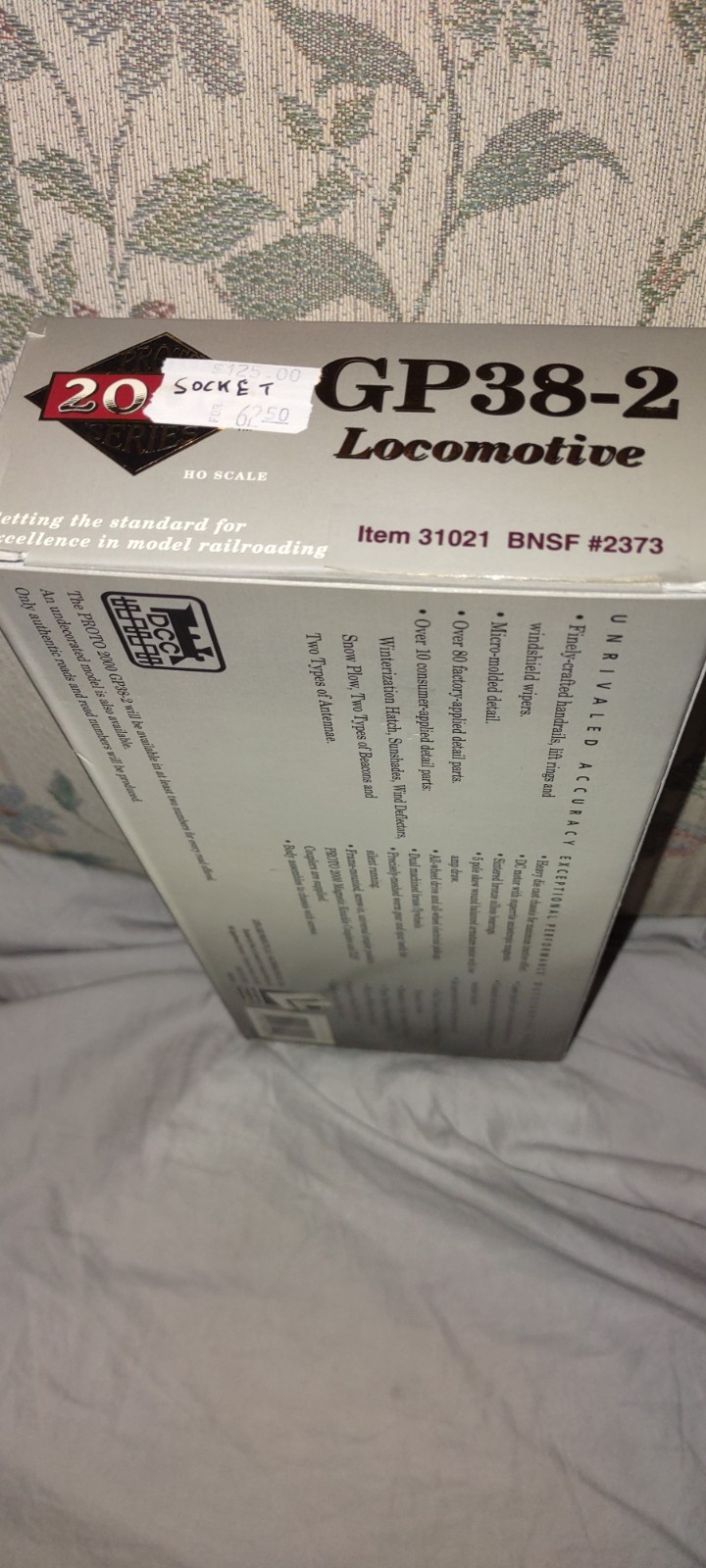 LL#31021 EMD GP38-2 Loco, BNSF#2373, 2nd Gen P2K (DCC 8-pin MB), NIB