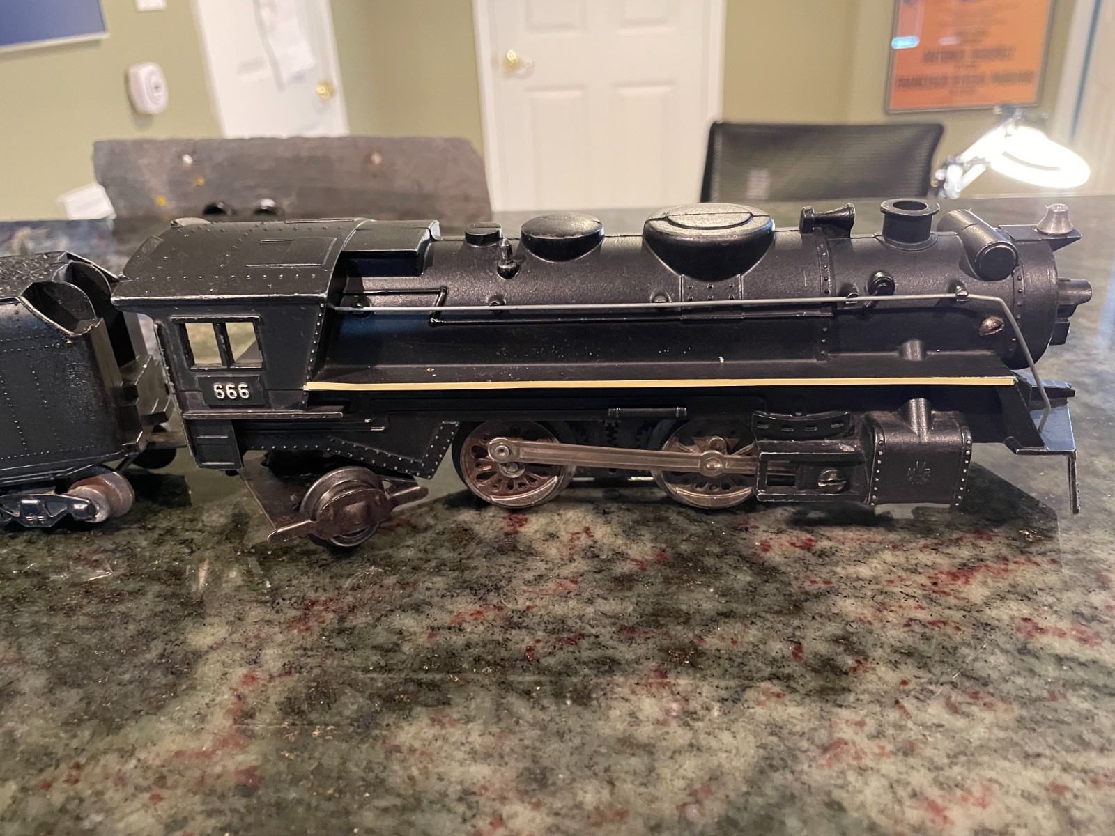 Marx 666 Engine and Tender