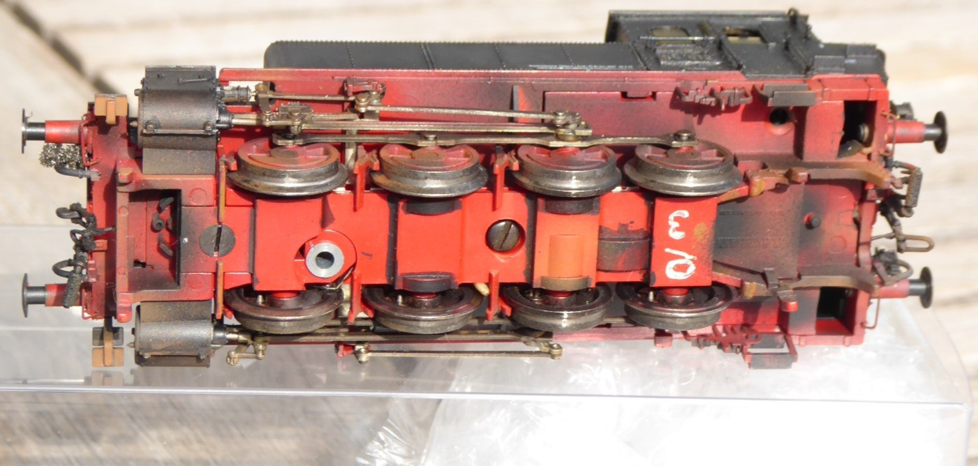 Fleischmann H0 Steam Locomotive Br 98 812 DB Ep3/6 Museum Uef , Weinert Pcs Aged