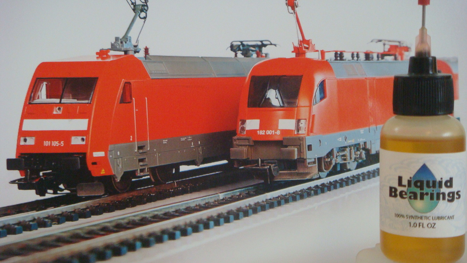 Liquid Bearings, SUPERIOR 100%-synthetic oil for F scale or any train, READ!!