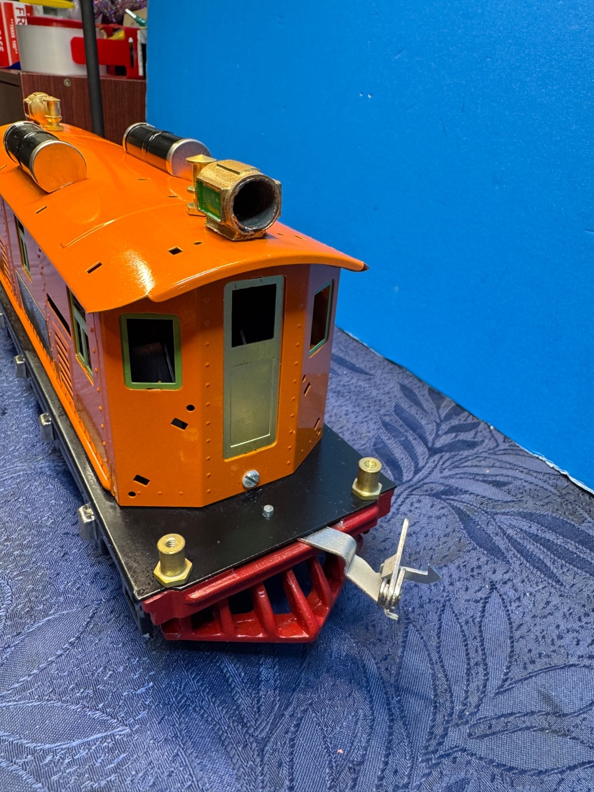 Williams Repro Prewar O Gauge Lionel No. 256 Orange NYC Lines Electric Loco