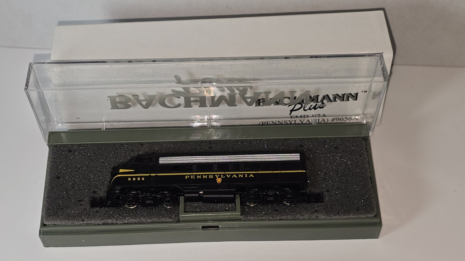 Bachmann Plus N Scale Pennsylvania Railroad PRR Emd F7A F7 A #9656 Locomotive