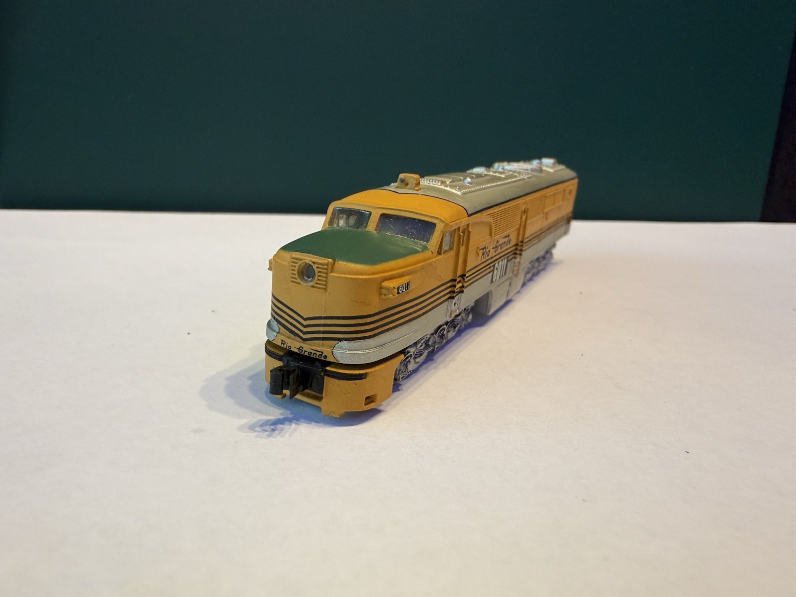 Con-Cor PA-1 Powered a Unit Diesel Locomotive N Scale DC Rio Grande