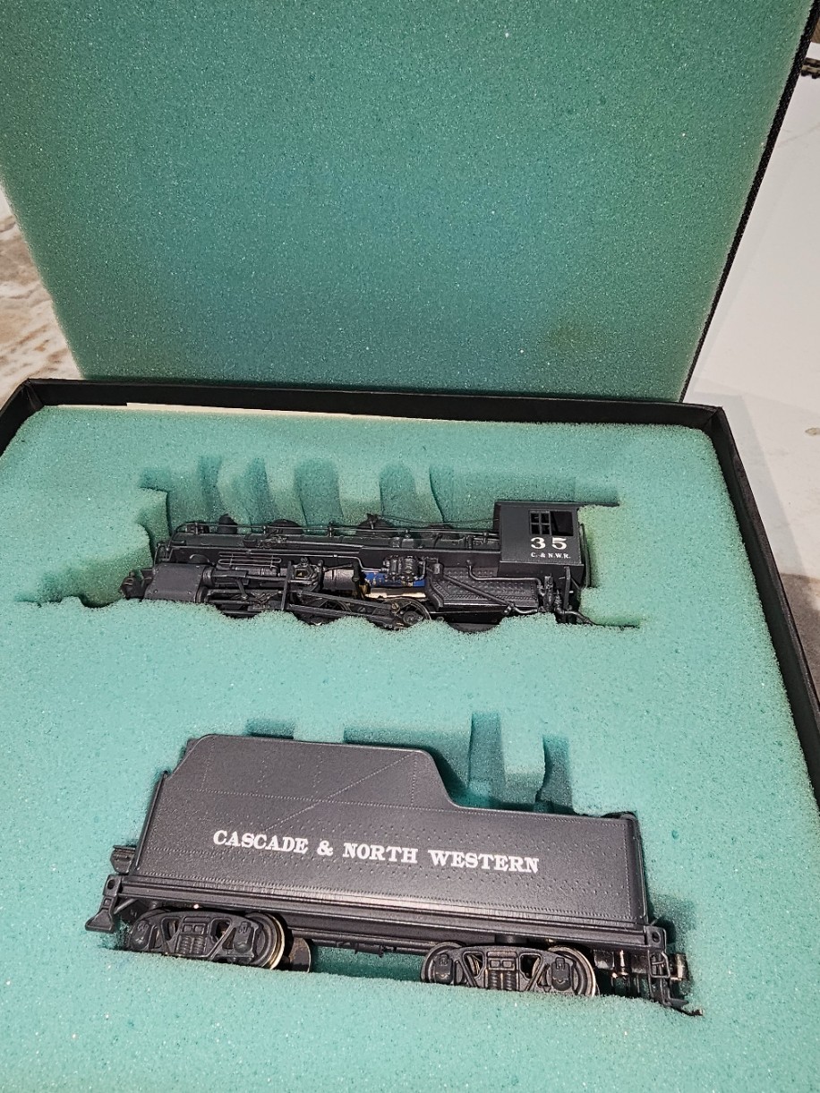 NWSL HO Scale Brass USRA 0-6-0 DCC MSTS Cascade & North Western Train Simulator