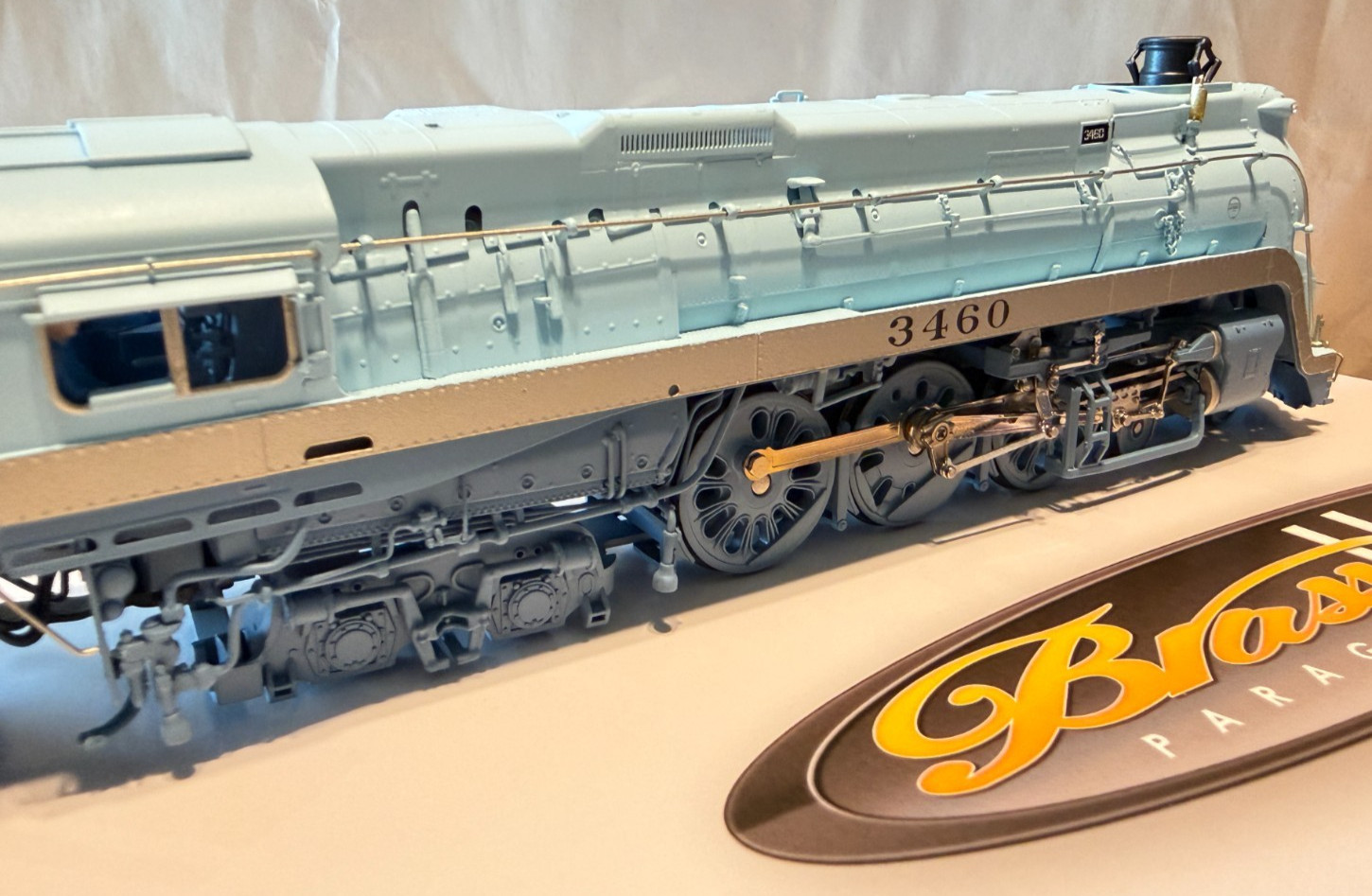 BLI Broadway Limited HO ATSF Blue Goose 3460 1951-1953 Appearance DCC & Sound