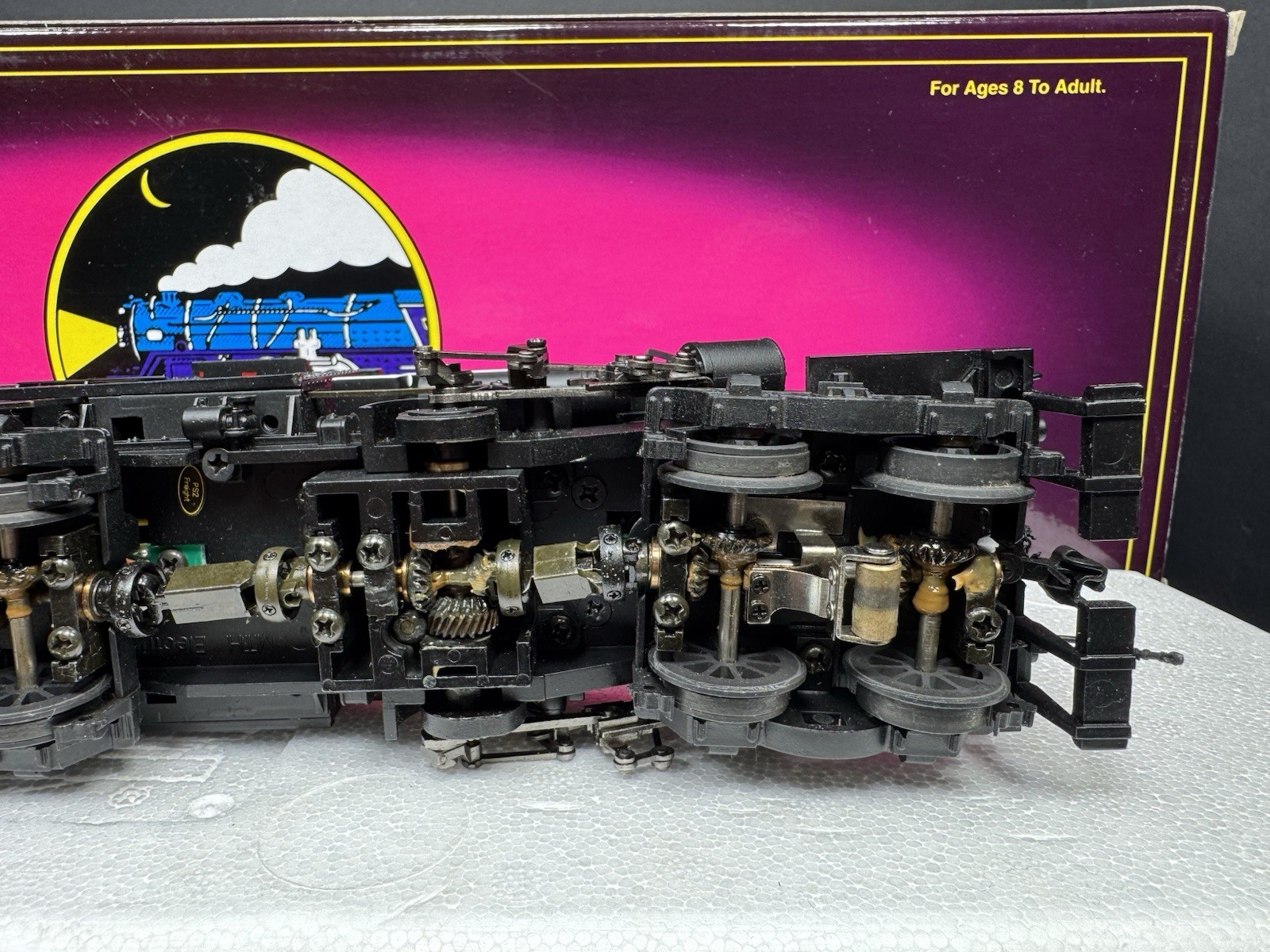 MTH 20-3039-1 Hillcrest Lumber Clmax logging steam engine #10 PS2 BCR LNIB