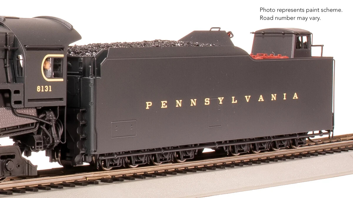BROADWAY LIMITED 7800 HO PRR Q2 Duplex 4-4-6-4 #6131 Prototype Paragon4 Sound