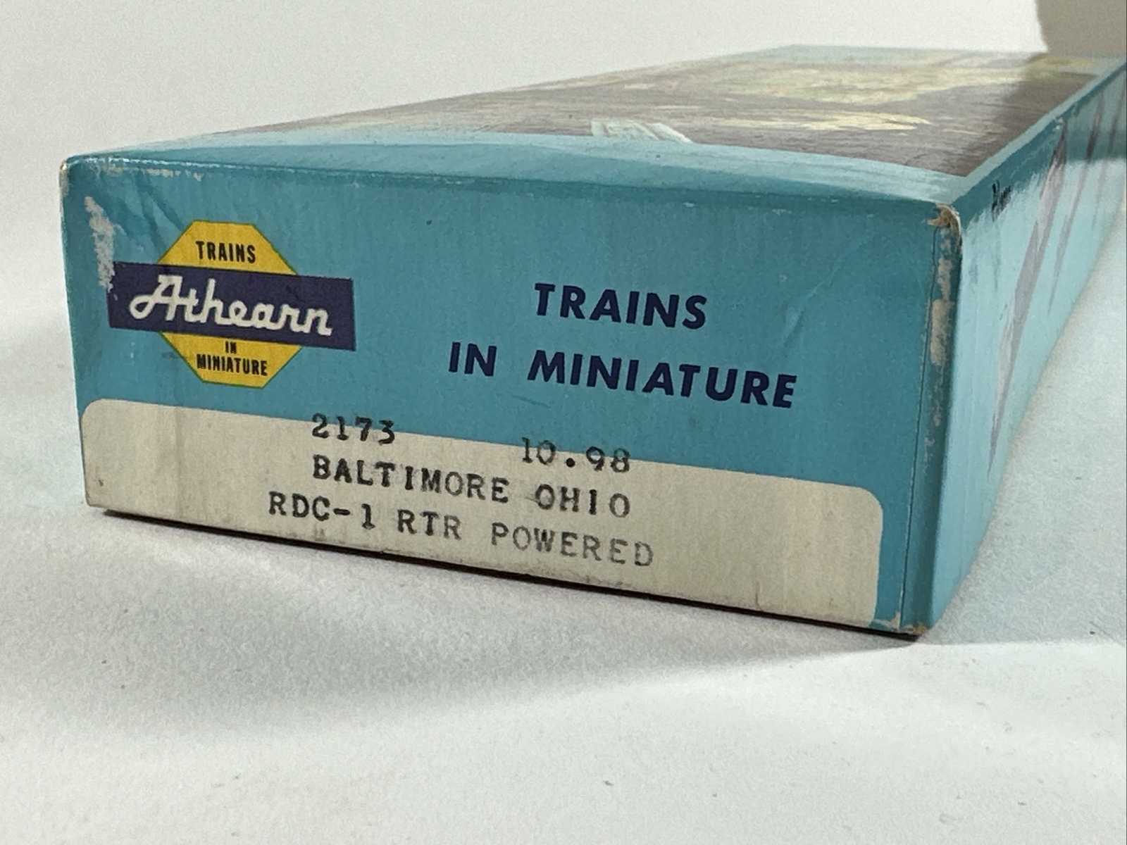 Athearn 2173 RDC-1 BUDD POWERED Baltimore & Ohio Rail Car In Original Box