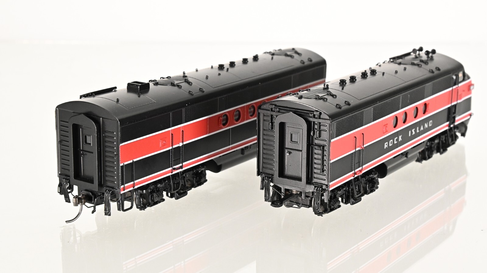 Division Point Brass EMC FT A/B set Rock Island 89 HO scale