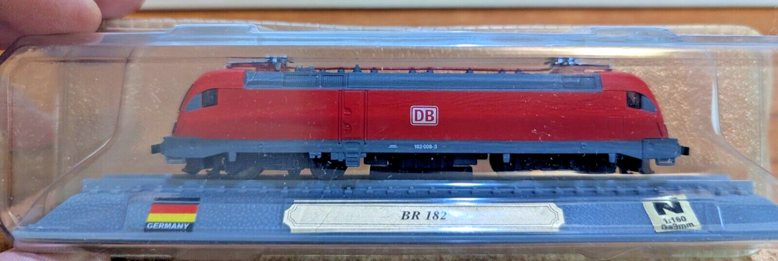 Del Prado Locomotives of the World Germany BR 182, N scale 1/160 FREE SHIPPING