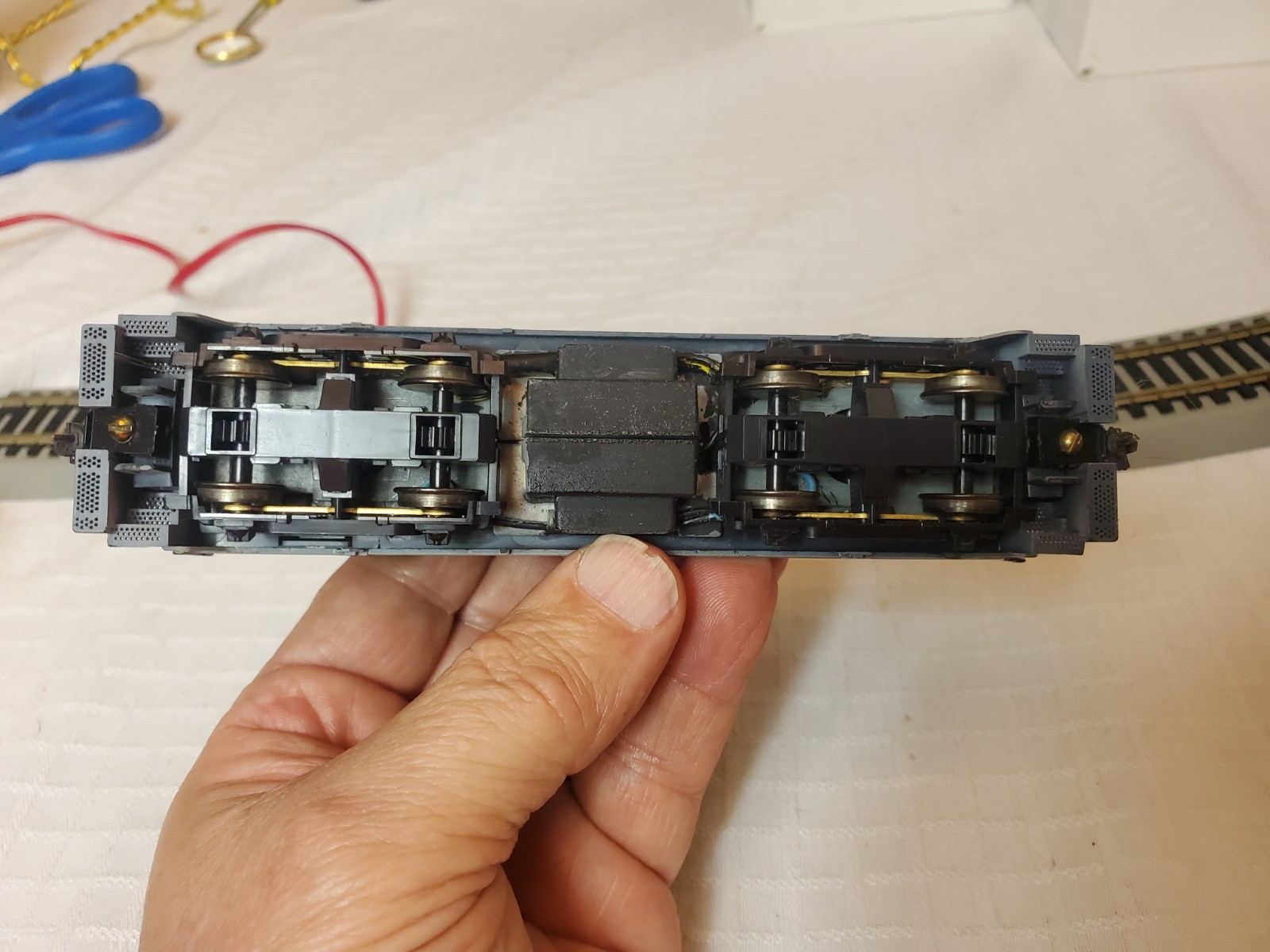 Clinchfield HO Scale SW7 Switcher, Brand Unknown, Runs Great