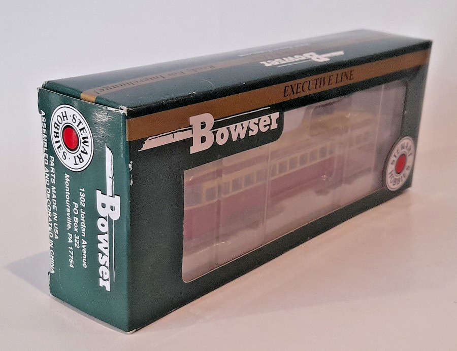 * 1/87 HO * Bowser * Postwar PCC Toronto Streetcar #4678 * BOXED * 12650 *
