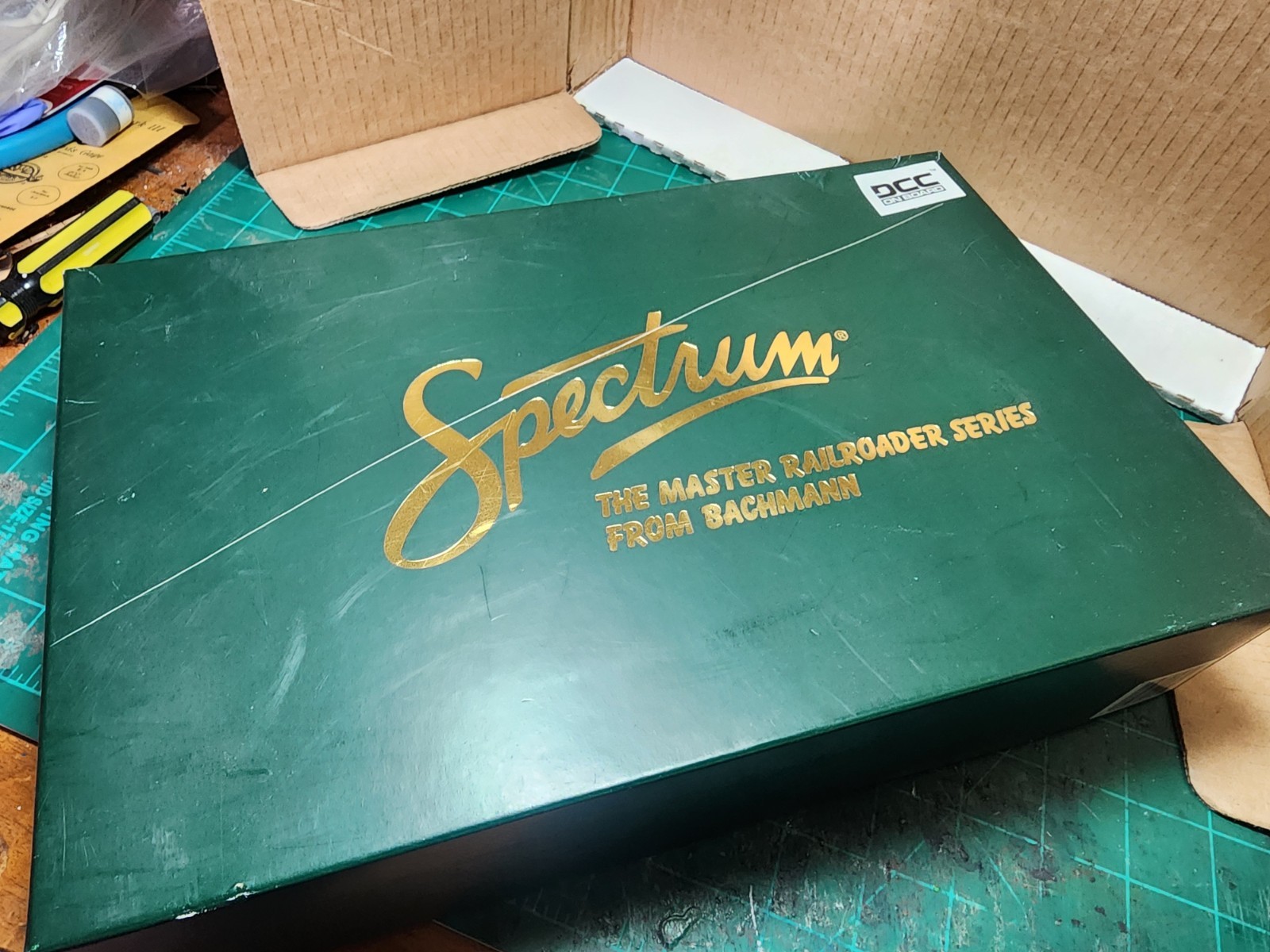 On30 Bachmann Spectrum 2-4-4 Forney Unlettered Inside Frame Dcc No Sound.