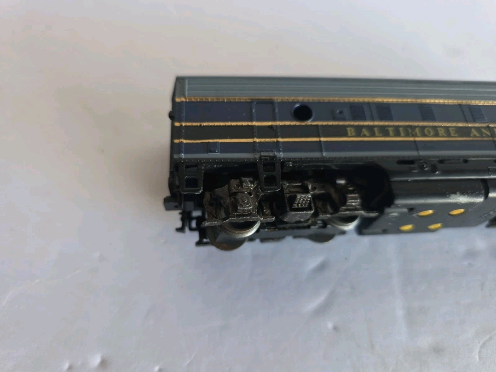 n scale Life Like Baltimore and Ohio F7-A diesel engine “Rough Condition”