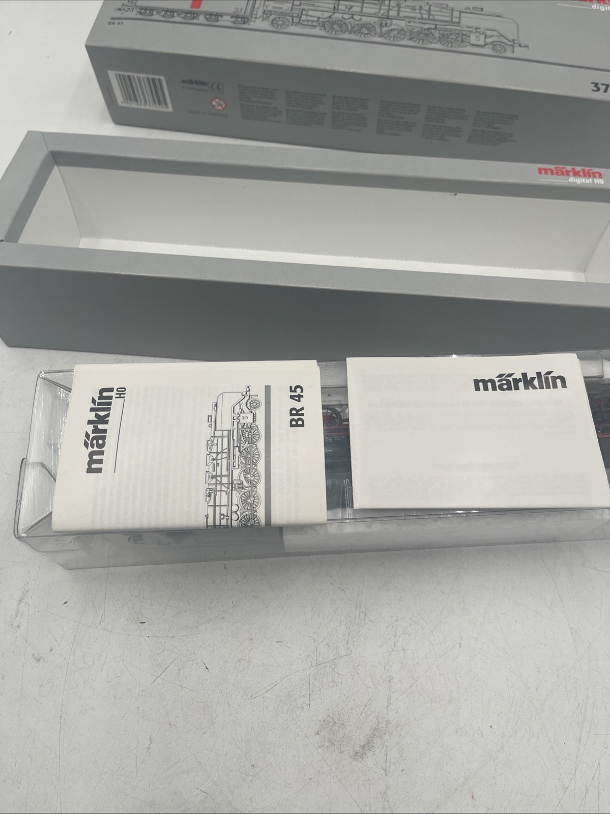 MARKLIN DIGITAL HO 37450 3-RAIL #45 020 DEUTSCHE BAHN 2-10-2 BR 45 HEAVY FREIGHT