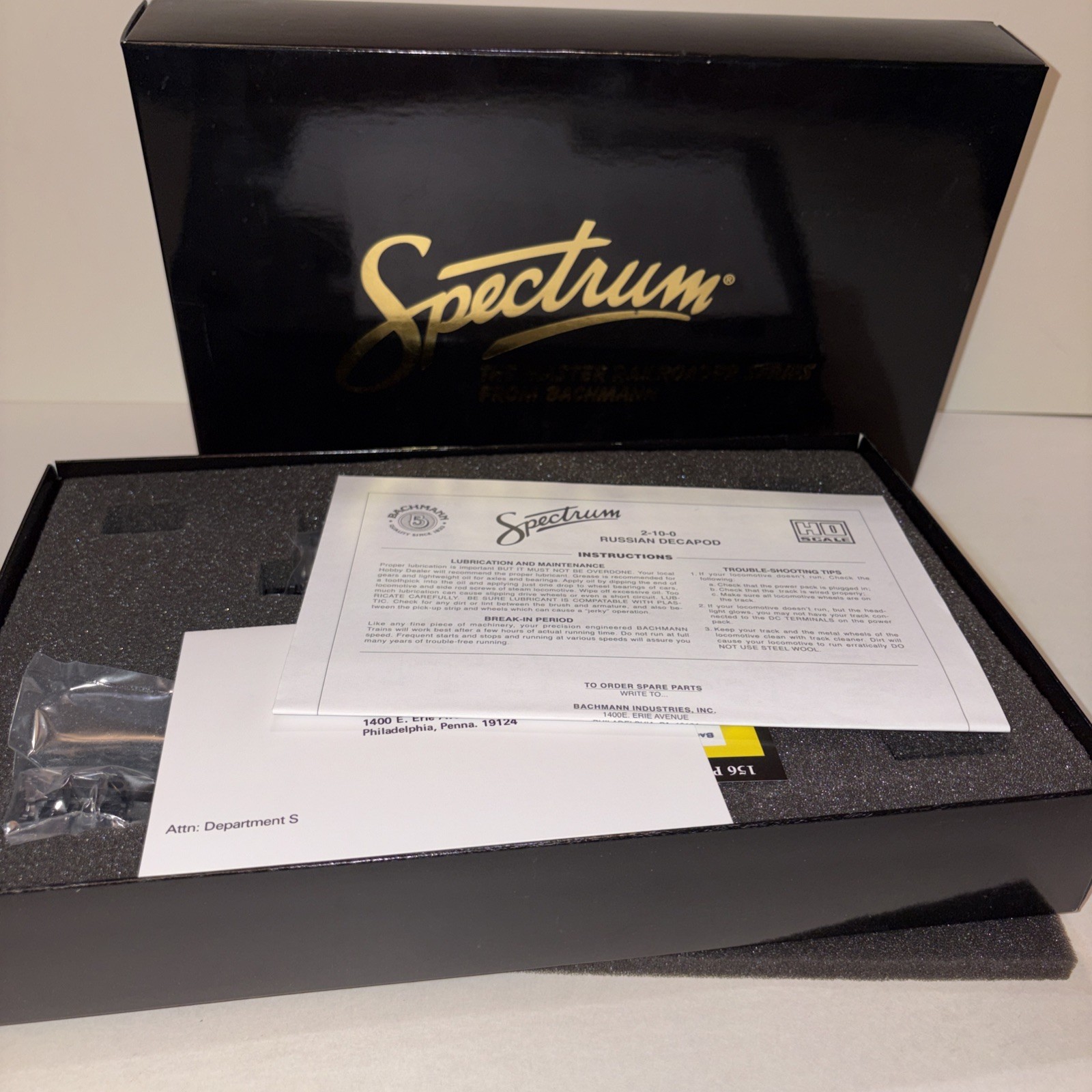 Bachmann Spectrum HO 2-10-0 Russian Decapod Frisco DCC Ready Tender 81705