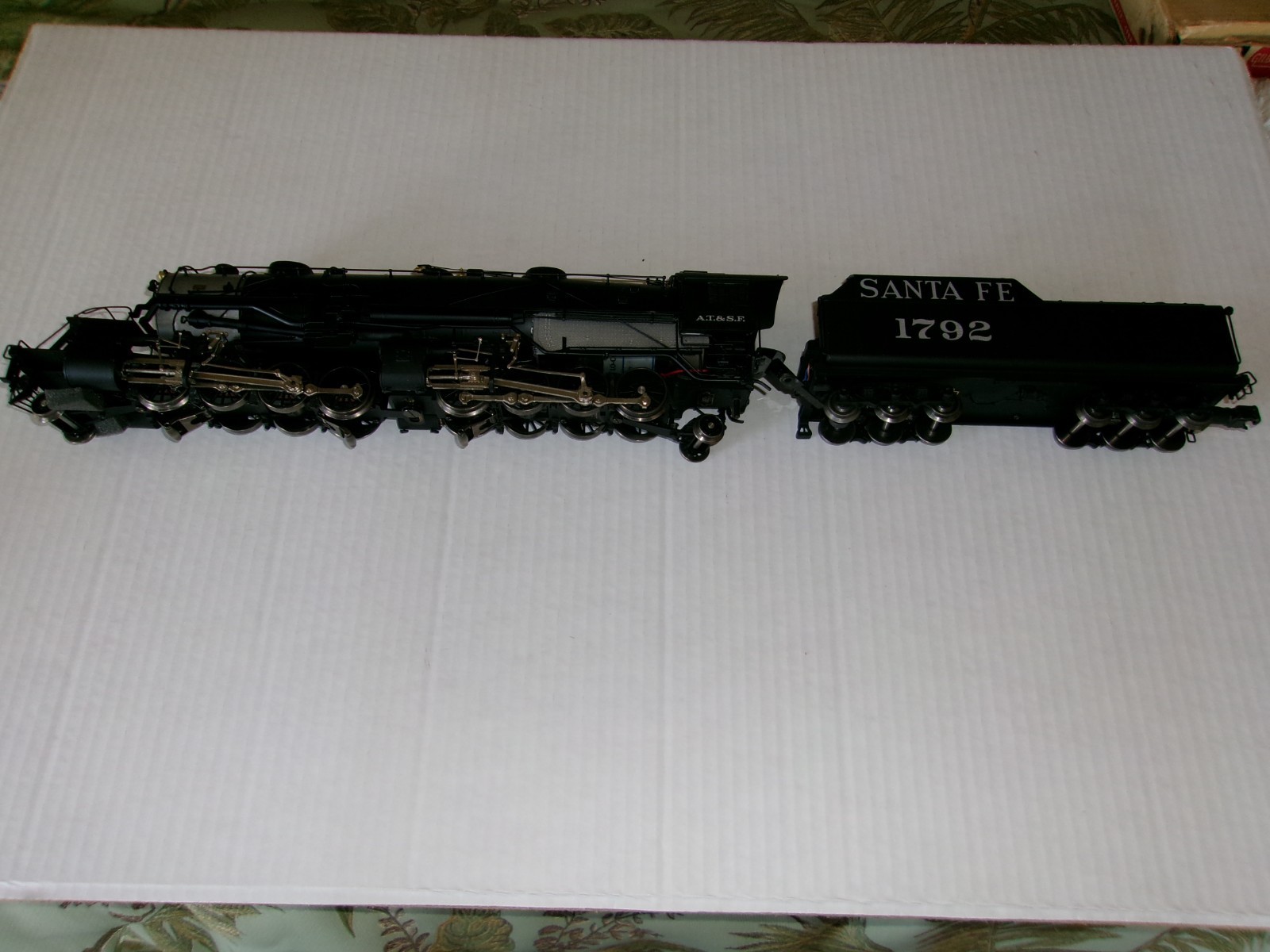 3RD Brass Sunset Models 2-8-8-2 O gauge SF Mallet