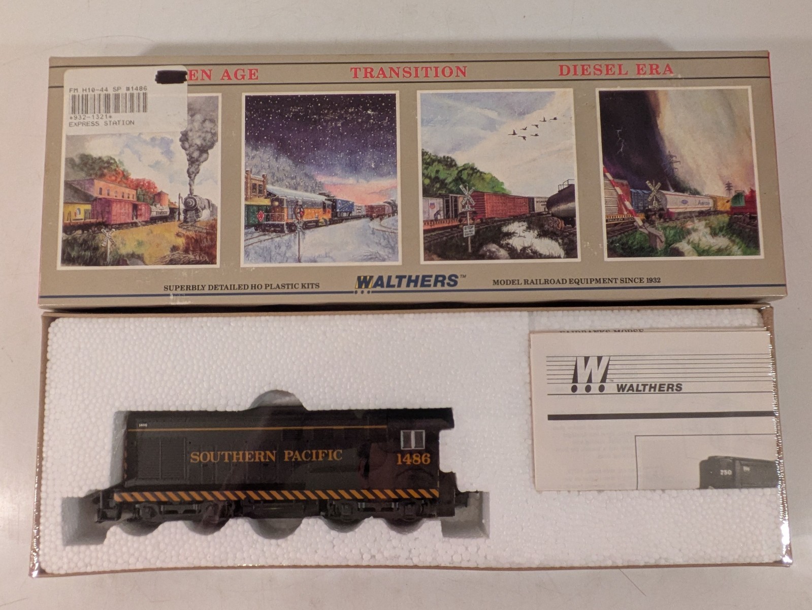 HO FM H12-44 SP Southern Pacific DC NIB NOS # 932-1321