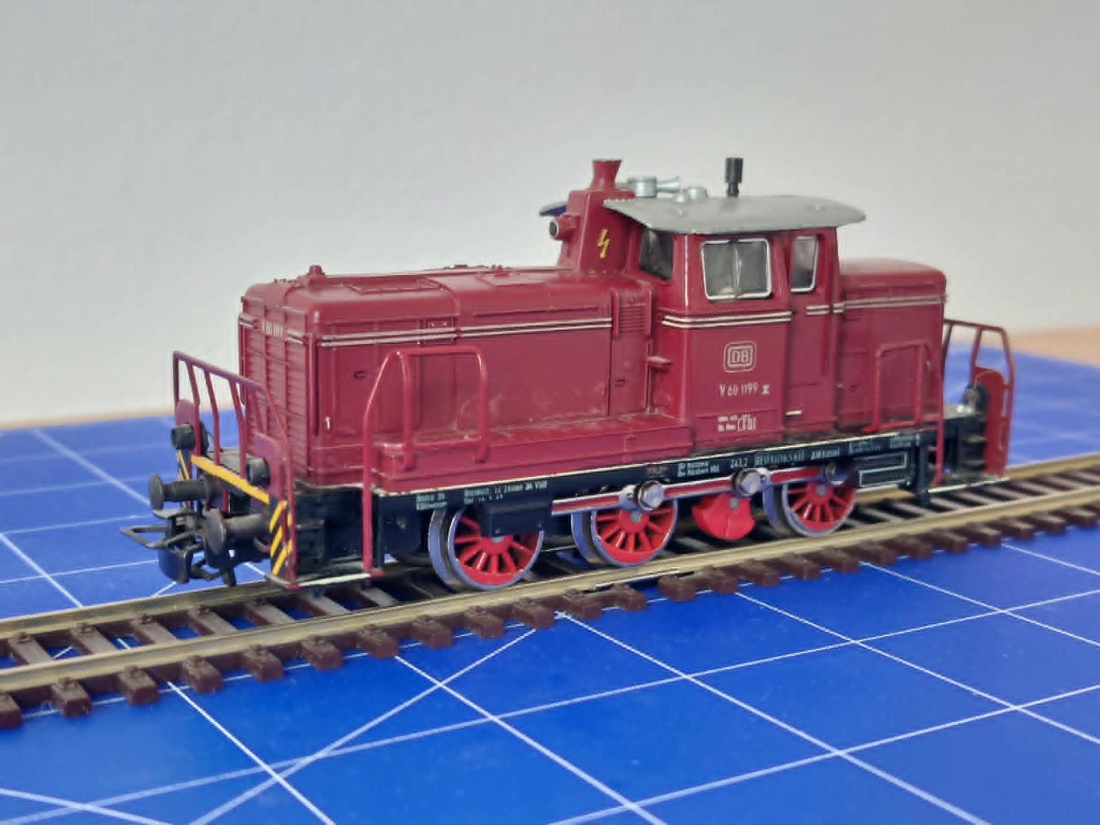 HO Fleischmann Deutsche Bahn DB V60 1199 Diesel Locomotive switcher