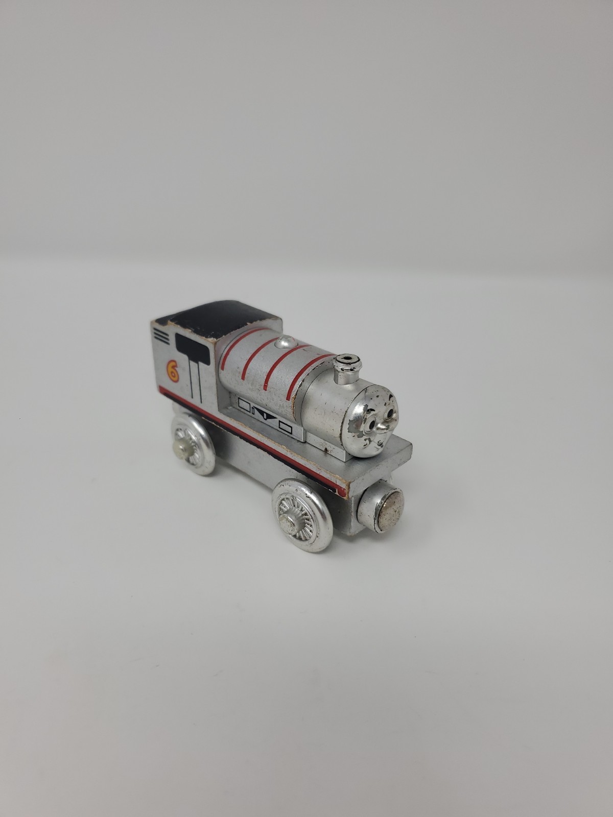 Thomas & Friends Wooden Railway Silver Percy 60 Year Limited Edition 2003