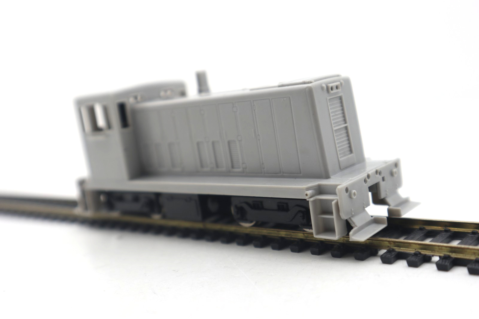 Bachmann Spectrum, HO, 81101 Undecorated Gray Painted GE Diesel Locomotive C7/OB