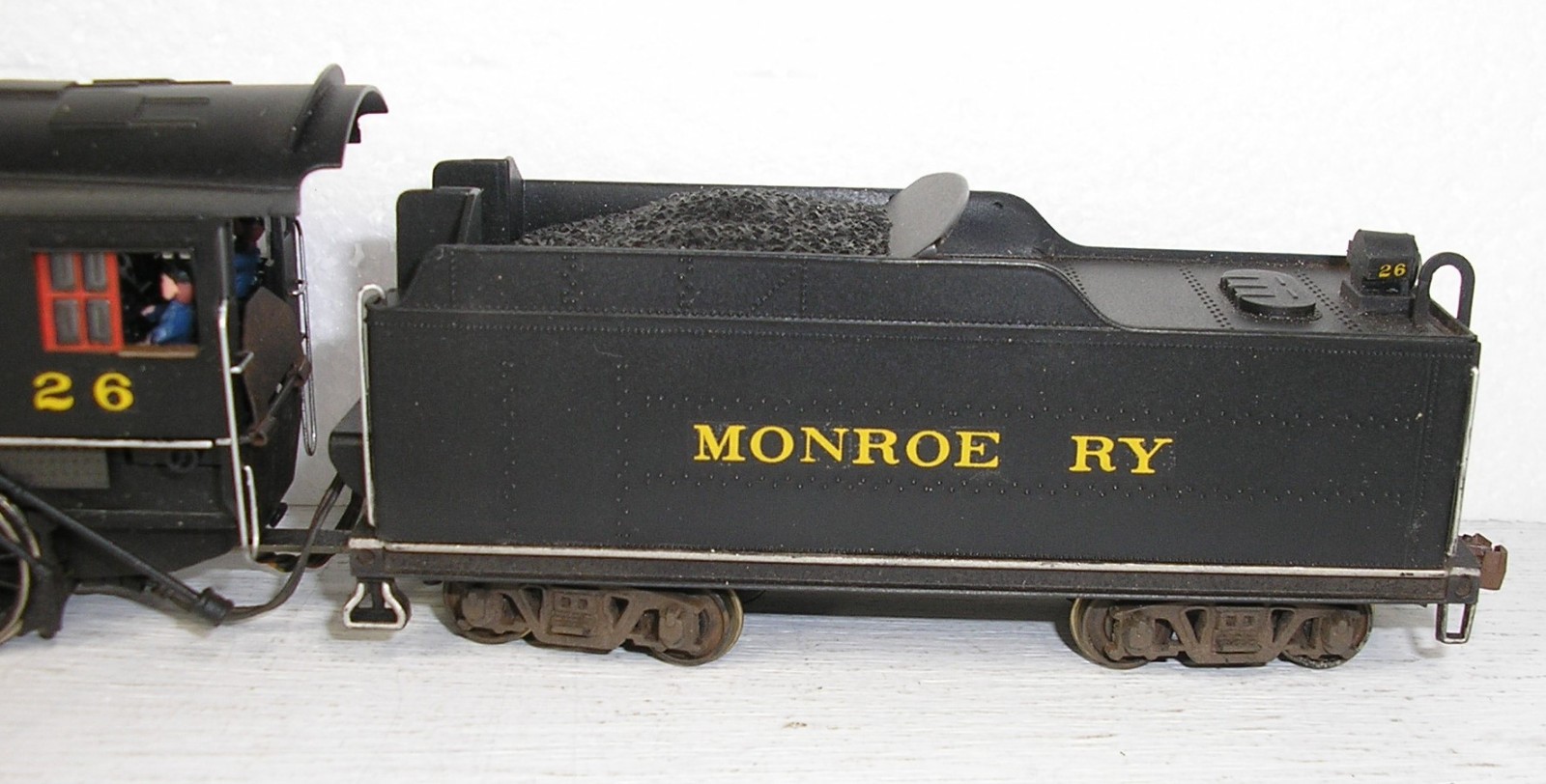 Bachmann Spectrum 11410 HO 2-8-0 Monroe Ry #26, DCC Ready?, Runs Very Well, EX
