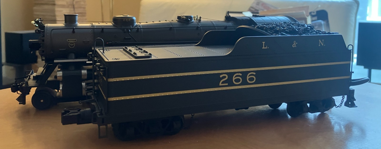 MTH Pre 3R Ps2 w/BCR 20-3104-1 4-6-2 Louisville & Nashville Heavy Pacific SL